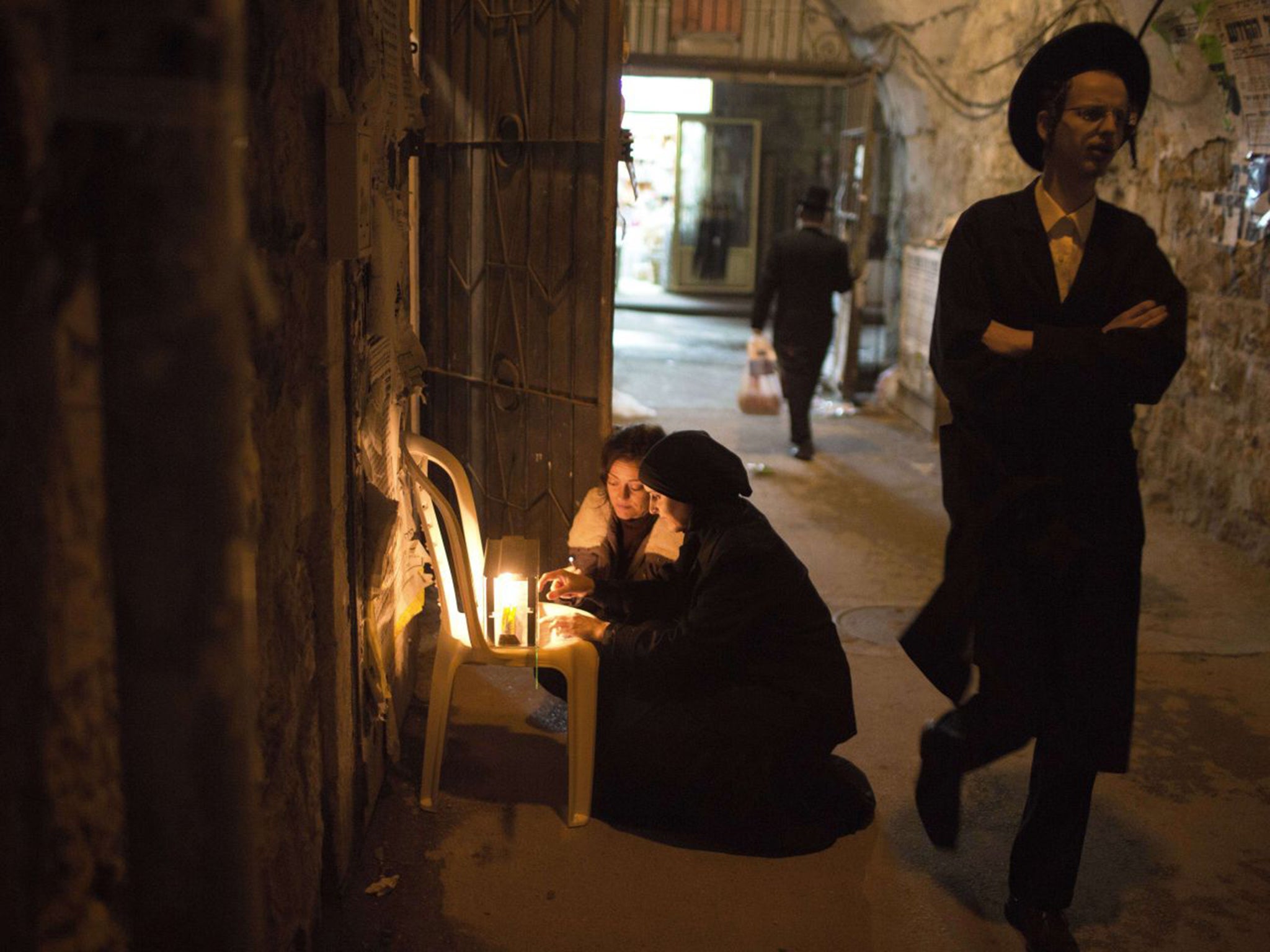 Ultra-Orthodox women are expected to behave and dress modestly (AFP/Getty)