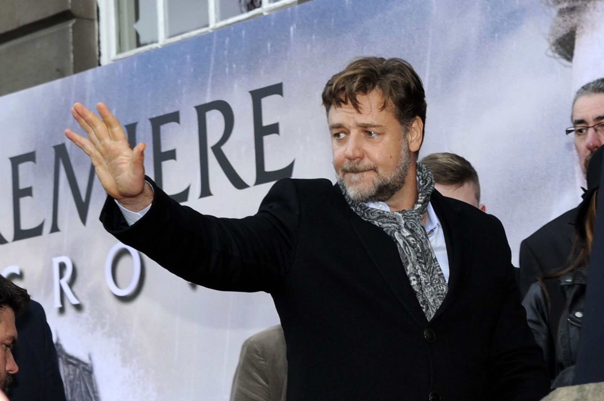 The Hollywood A-lister's comments came as he promoted his new film, The Water Diviner (Rex)