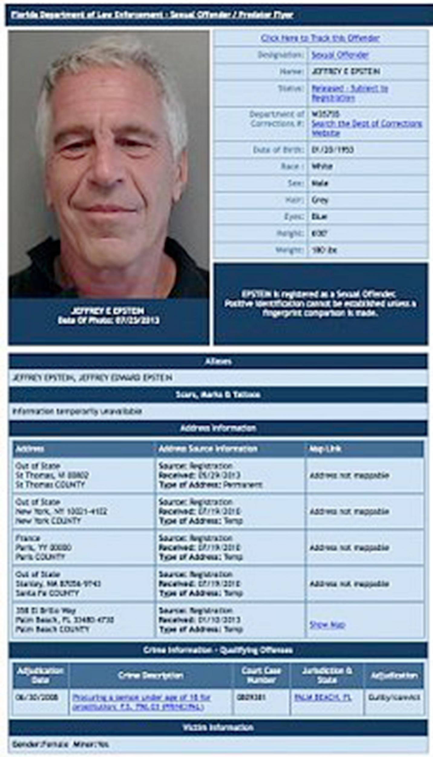 Jeffrey Epstein