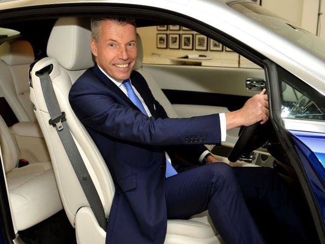 <p>Chief executive of Rolls-Royce Motor Cars Torsten Muller Otvos</p>