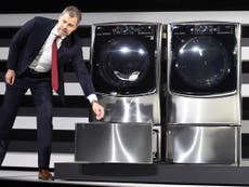 CES 2015: Wifi-enabled washing machines that could save you money