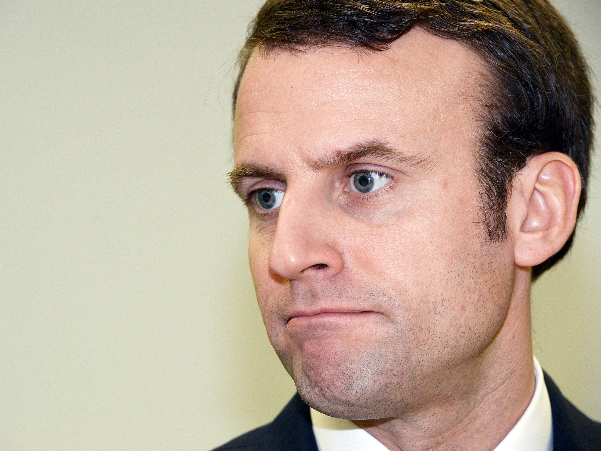 Economics guru: Emmanuel Macron (Getty)