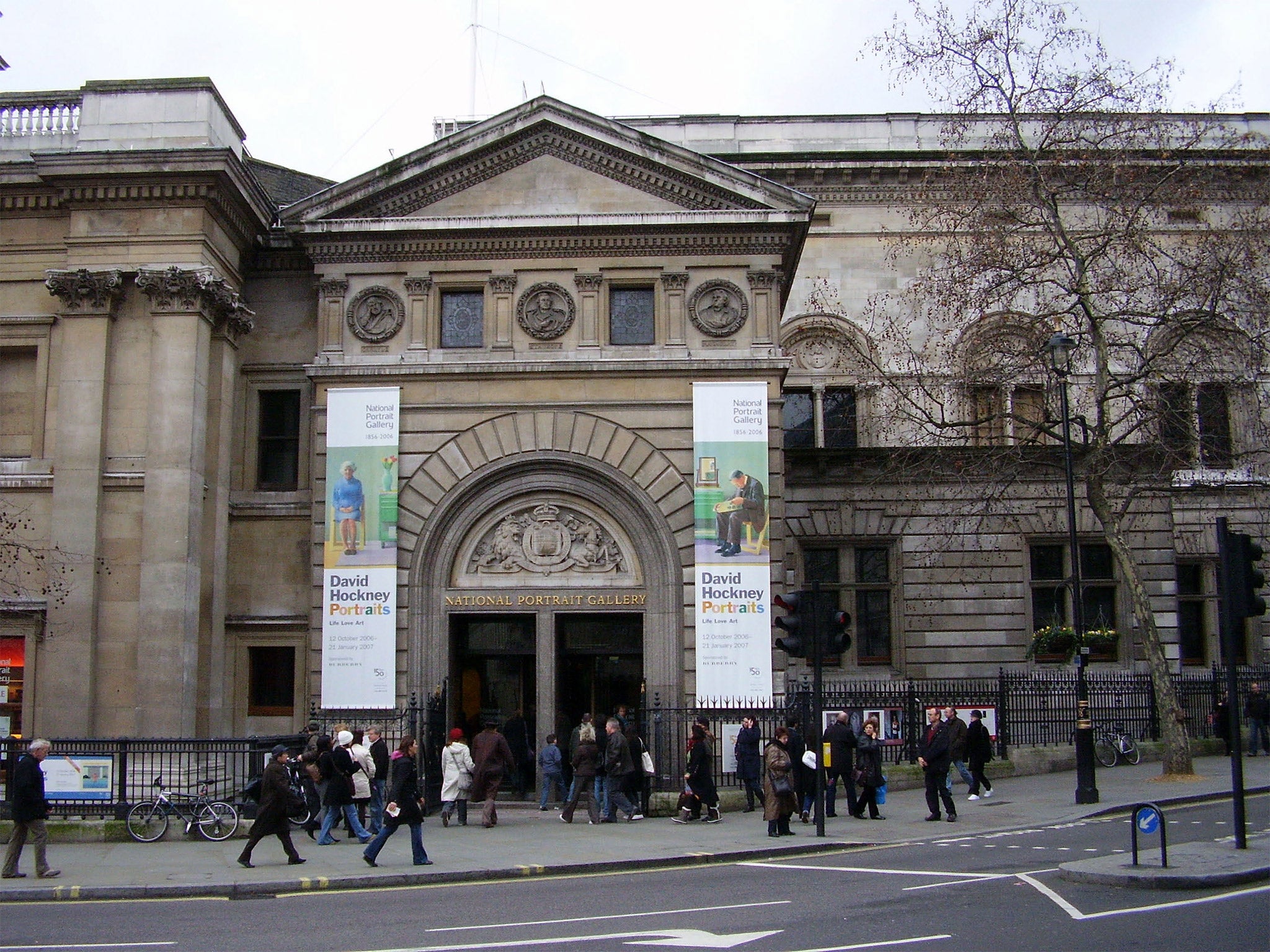The National Portrait Gallery in London