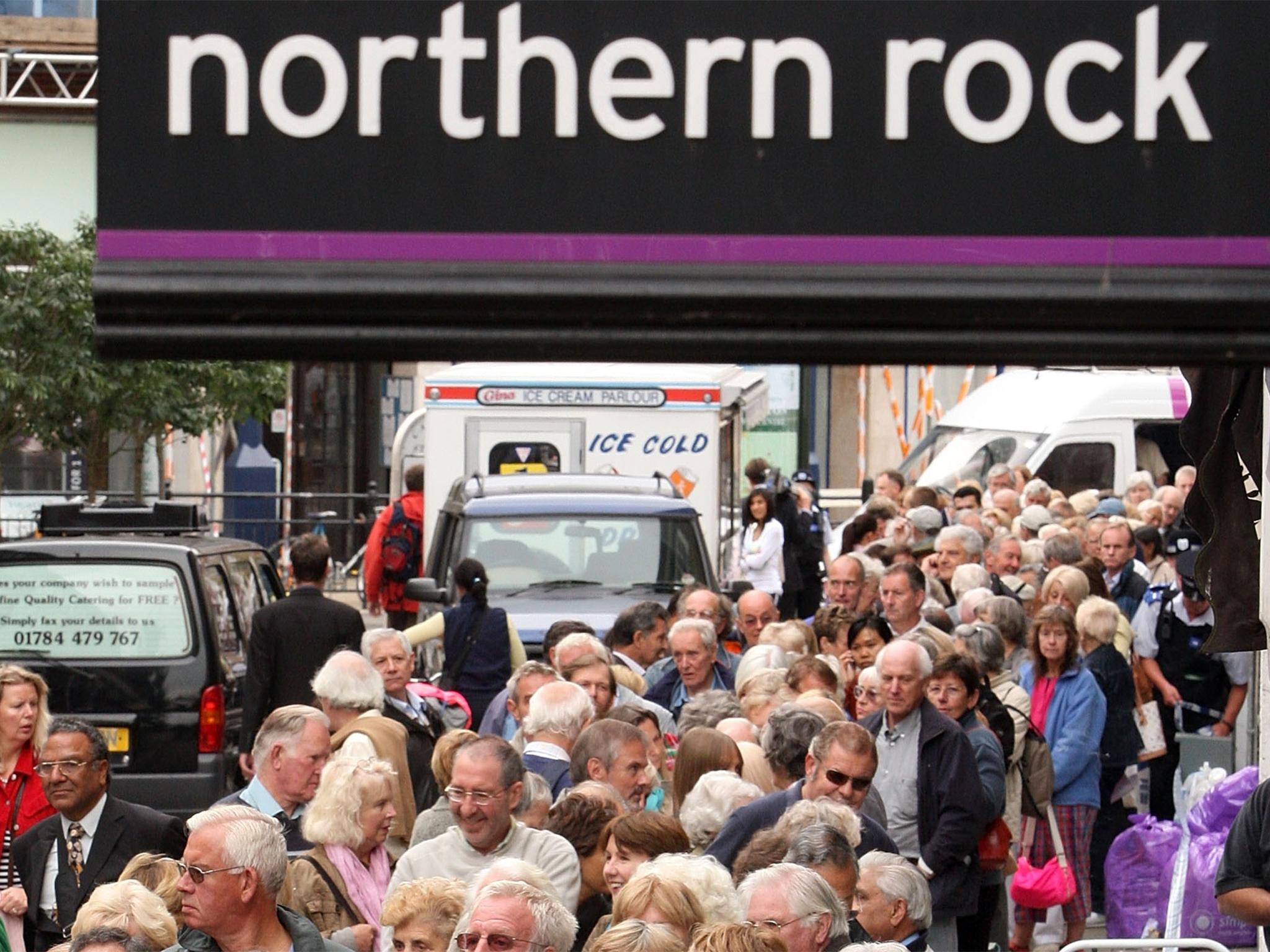 The run on Northern Rock (Getty Images)