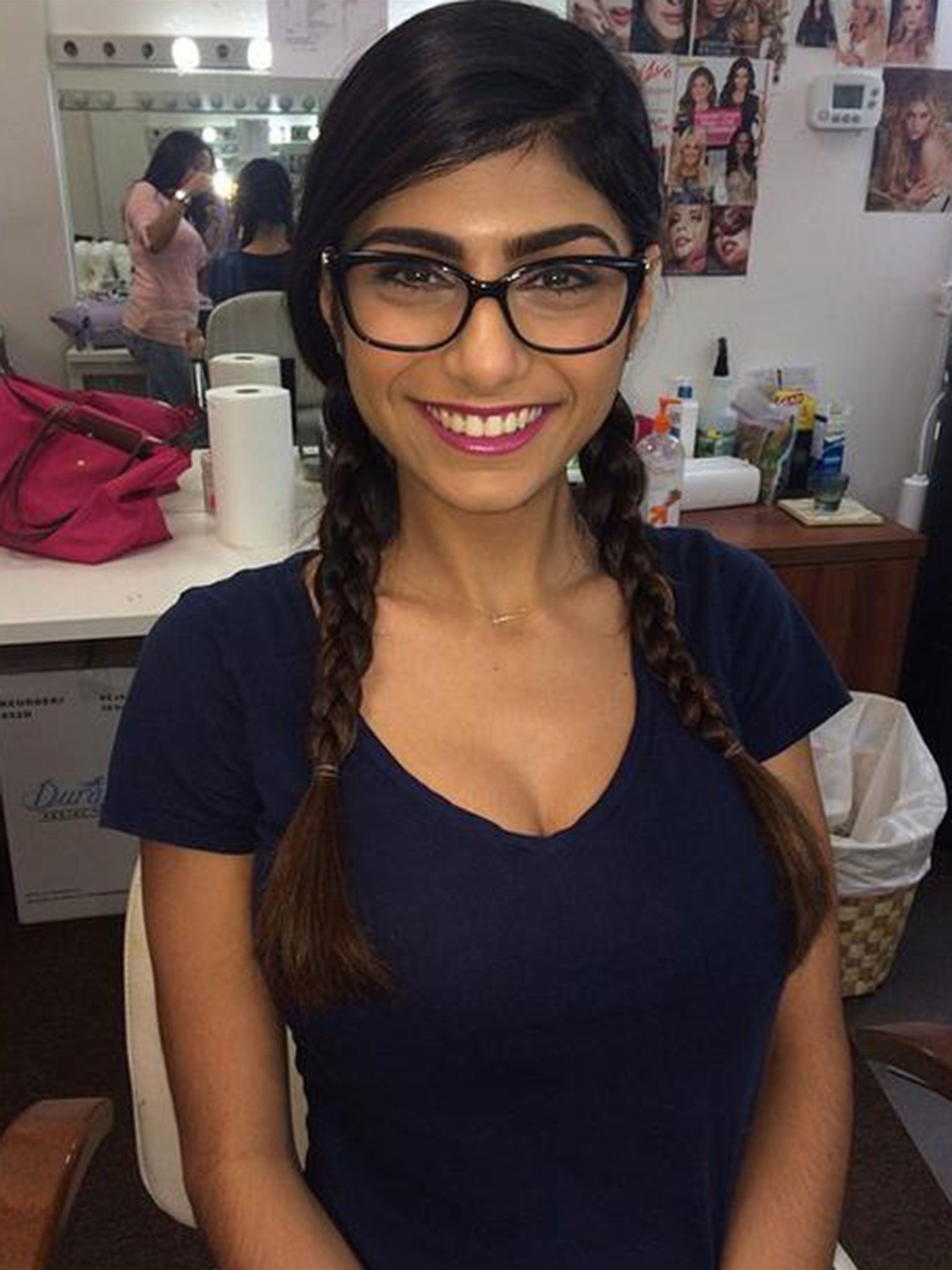 Pornhub Star Mia Khalifa Receives Dea