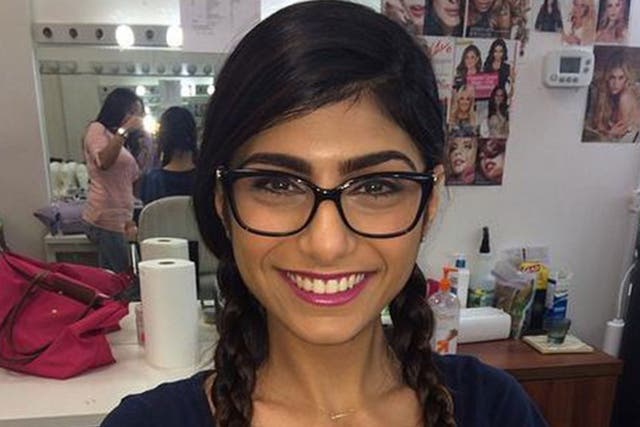 Adult actress Mia Khalifa says she has received death threats after being ranked number one by Porn Hub. 