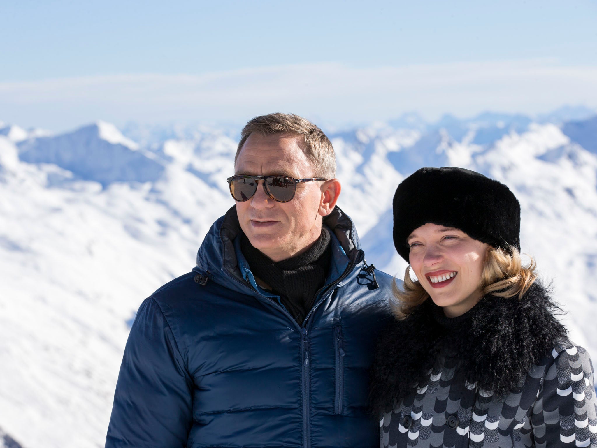 Daniel Craig and Lea Seydoux shoot 24th James Bond movie Spectre