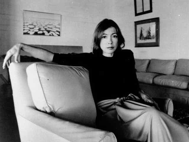 <p>Joan Didion in 1977</p>