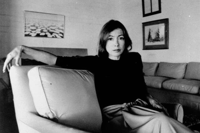 <p>Joan Didion in 1977</p>
