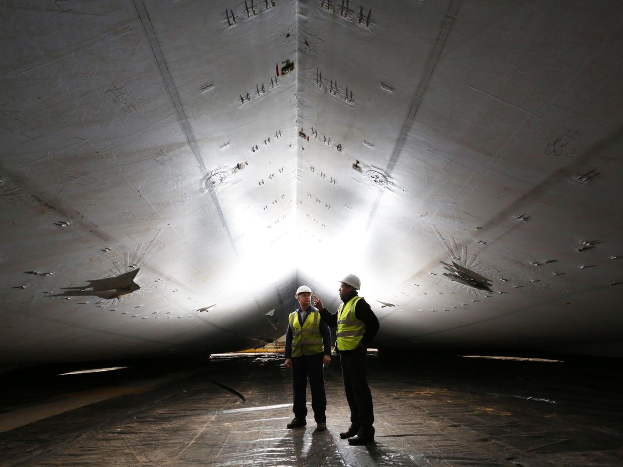 The hull of the Airlander has 12 separate compartments