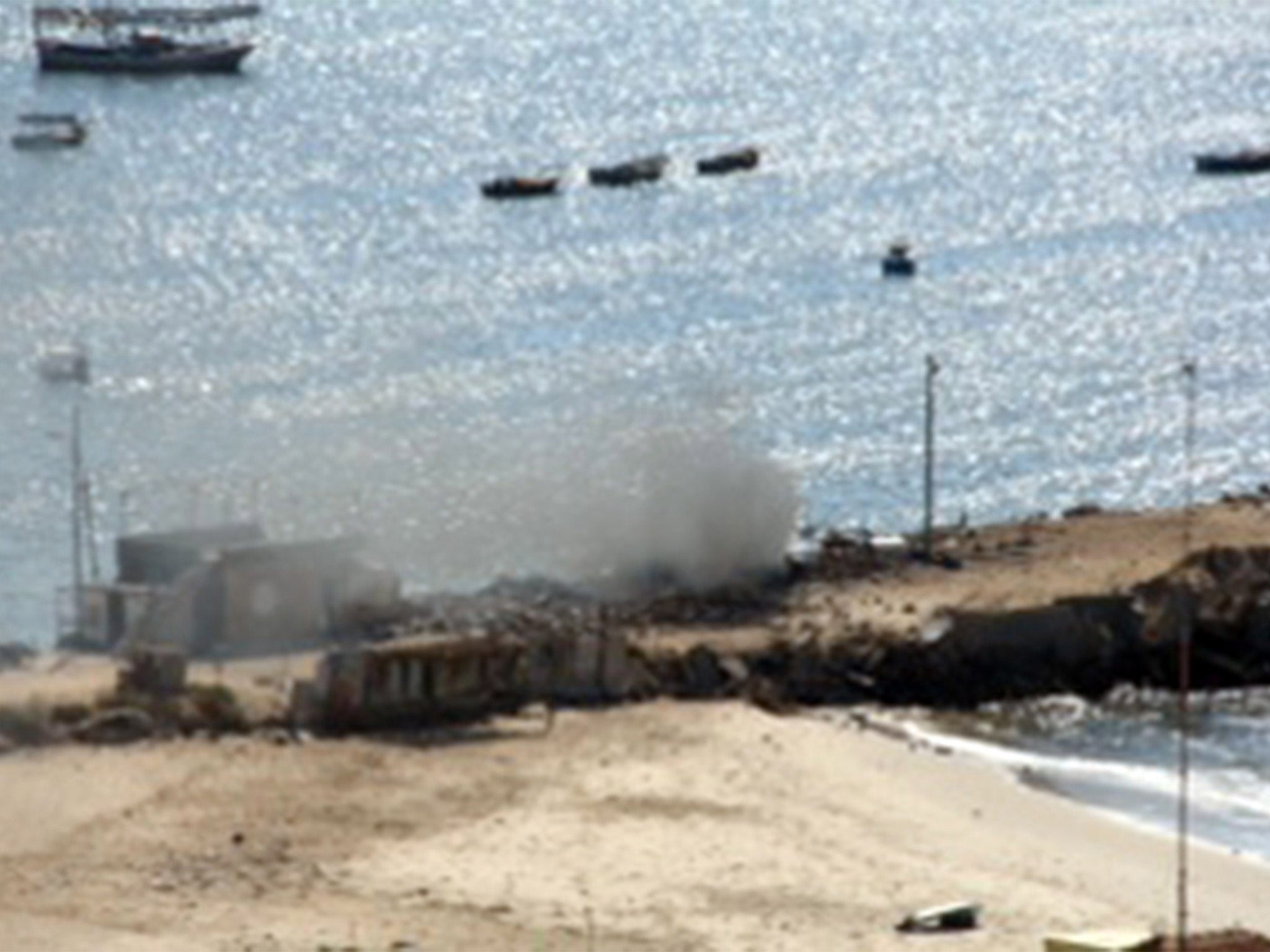 The Israeli air strike on the Bakr boys on the beach in Gaza City