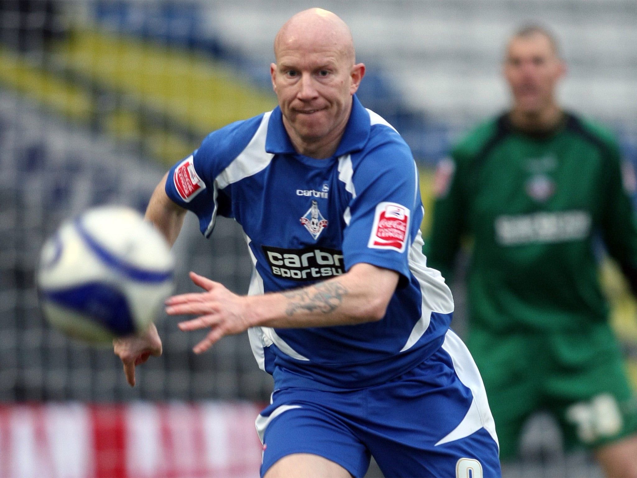 Lee Hughes signed for Oldham after his release from prison, the same club Ched Evans is on the verge of joining