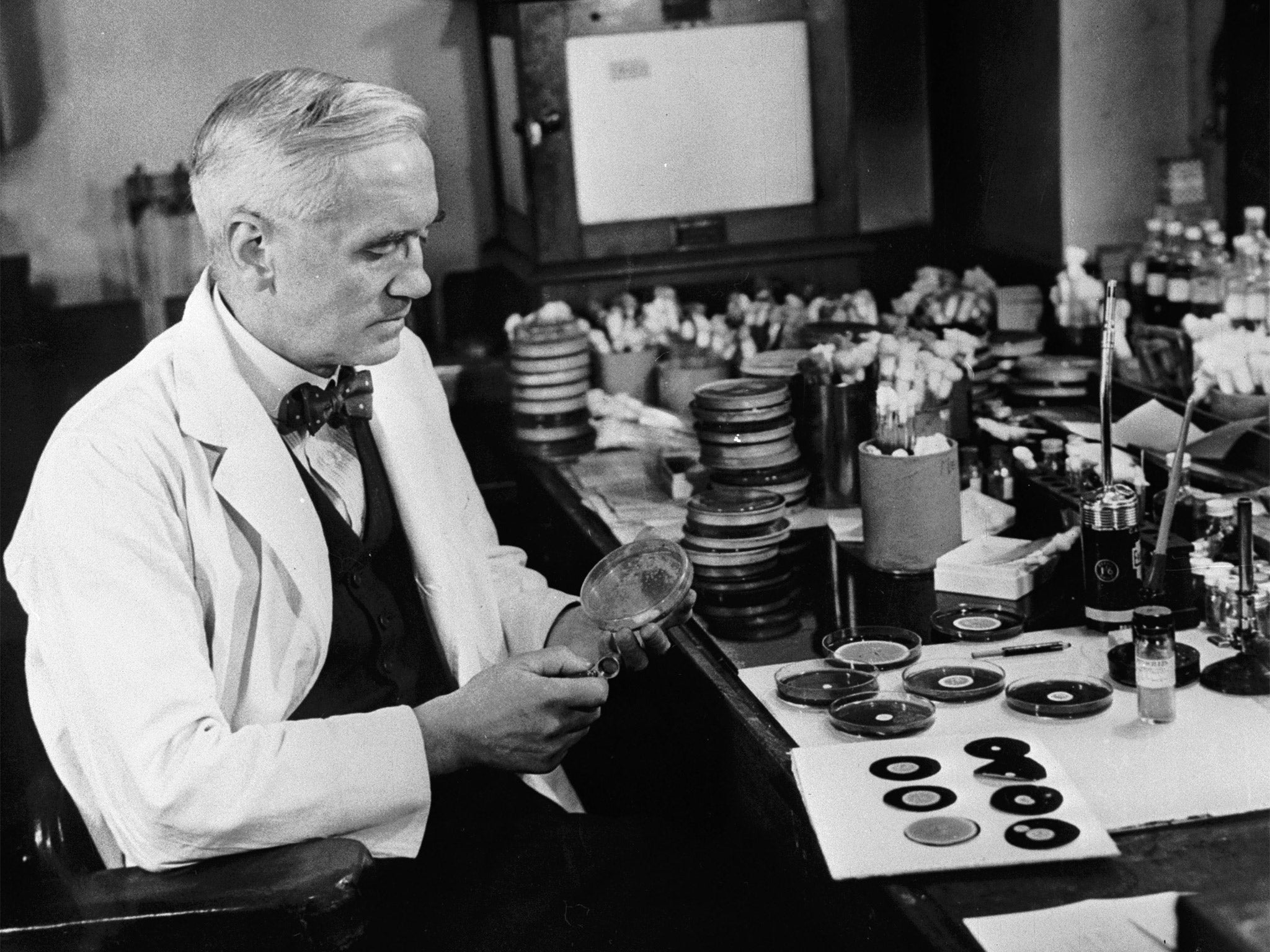 Sir Alexander Fleming, discoverer of penicillin (Getty)