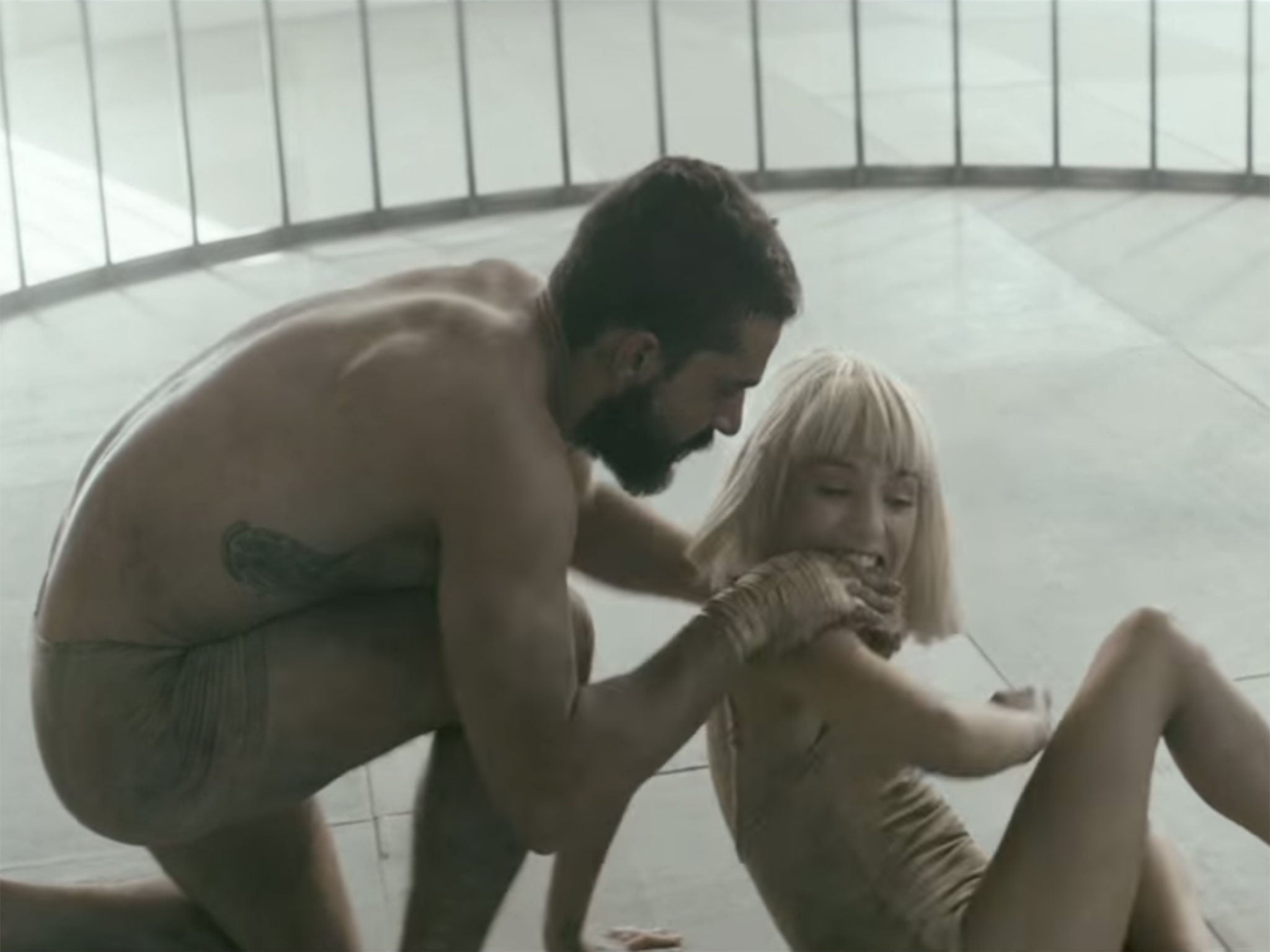 Shia LaBeouf and Maddie Ziegler dance in Sia's 'Elastic Heart' video