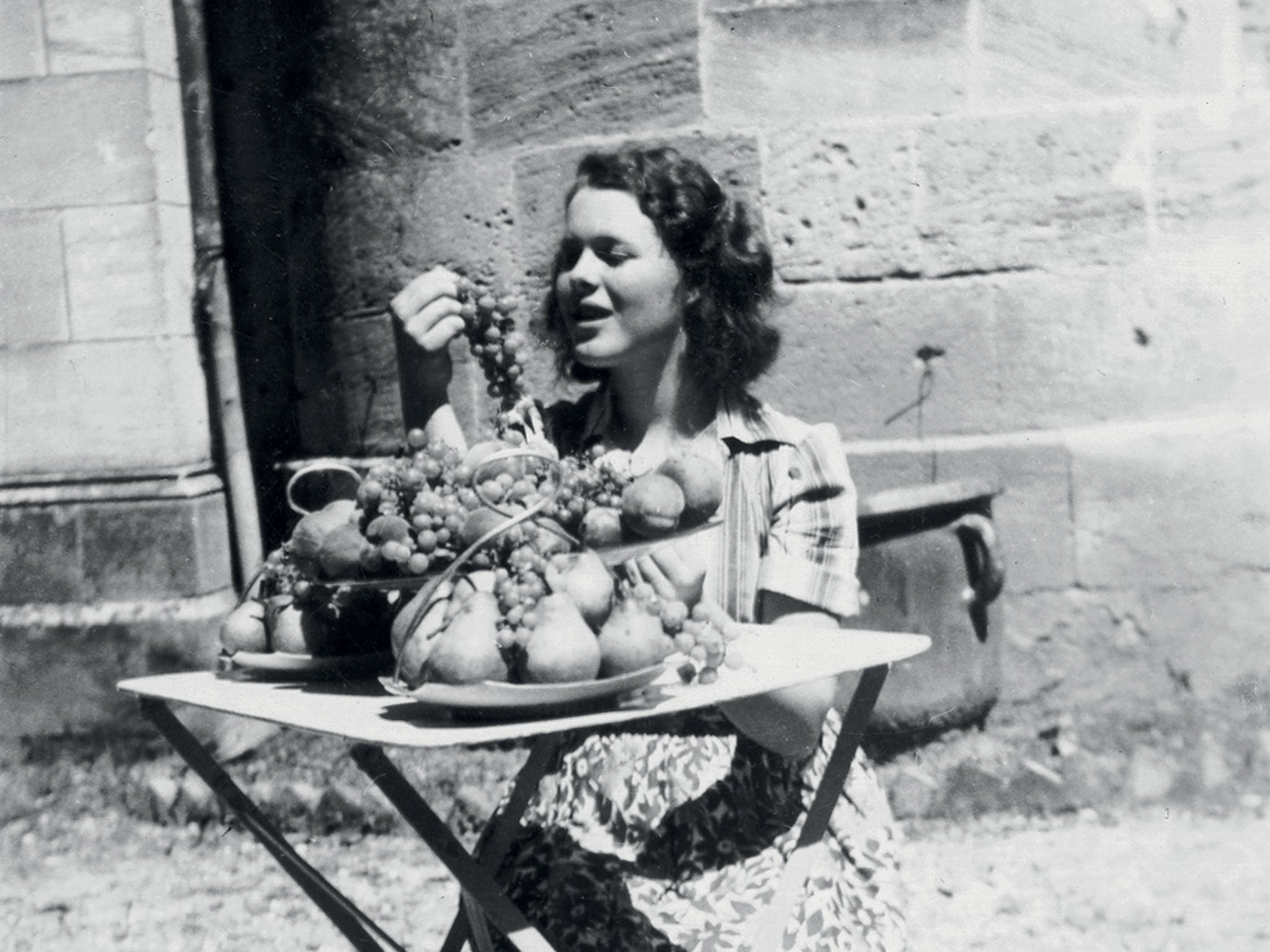 Tracing her story: Lady Antonia Fraser, pictured on her 16th birthday