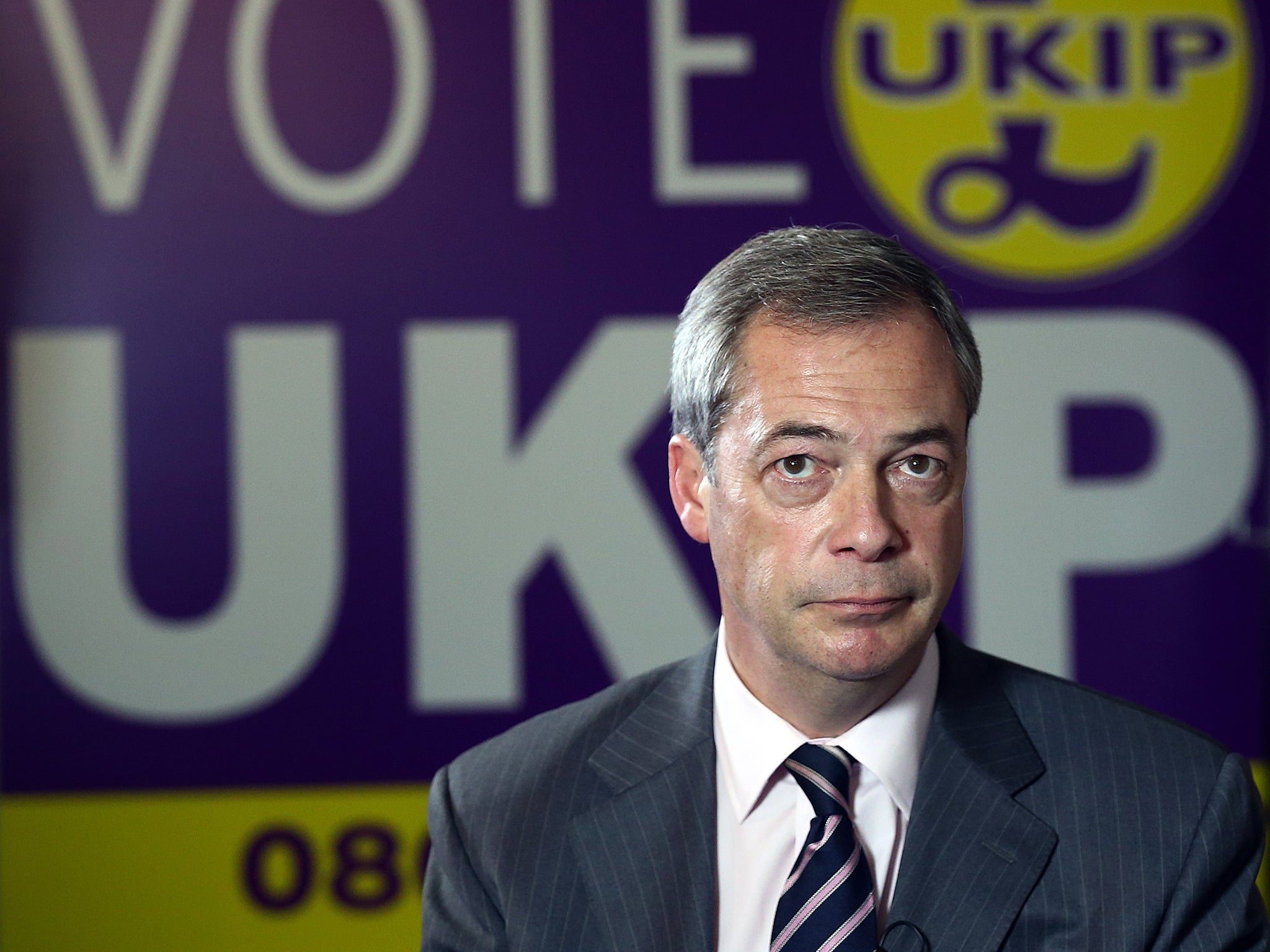 Nigel Farage said the atrocity was the result of “having a fifth column” in Western countries