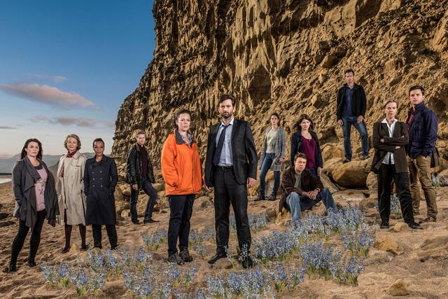 Olivia Coleman and David Tennant lead the cast of 'Broadchurch'