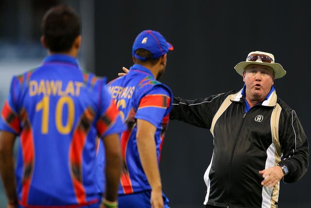 Andy Moles took over as coach of Afghanistan after working in the South African townships