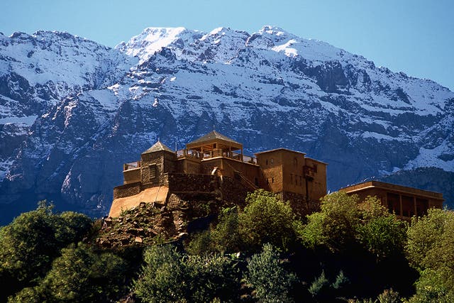 <p>Kasbah du Toubkal in Morocco’s Atlas Mountains, before the earthquake </p>