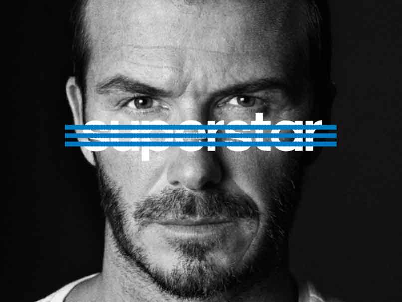 david beckham adidas superstar