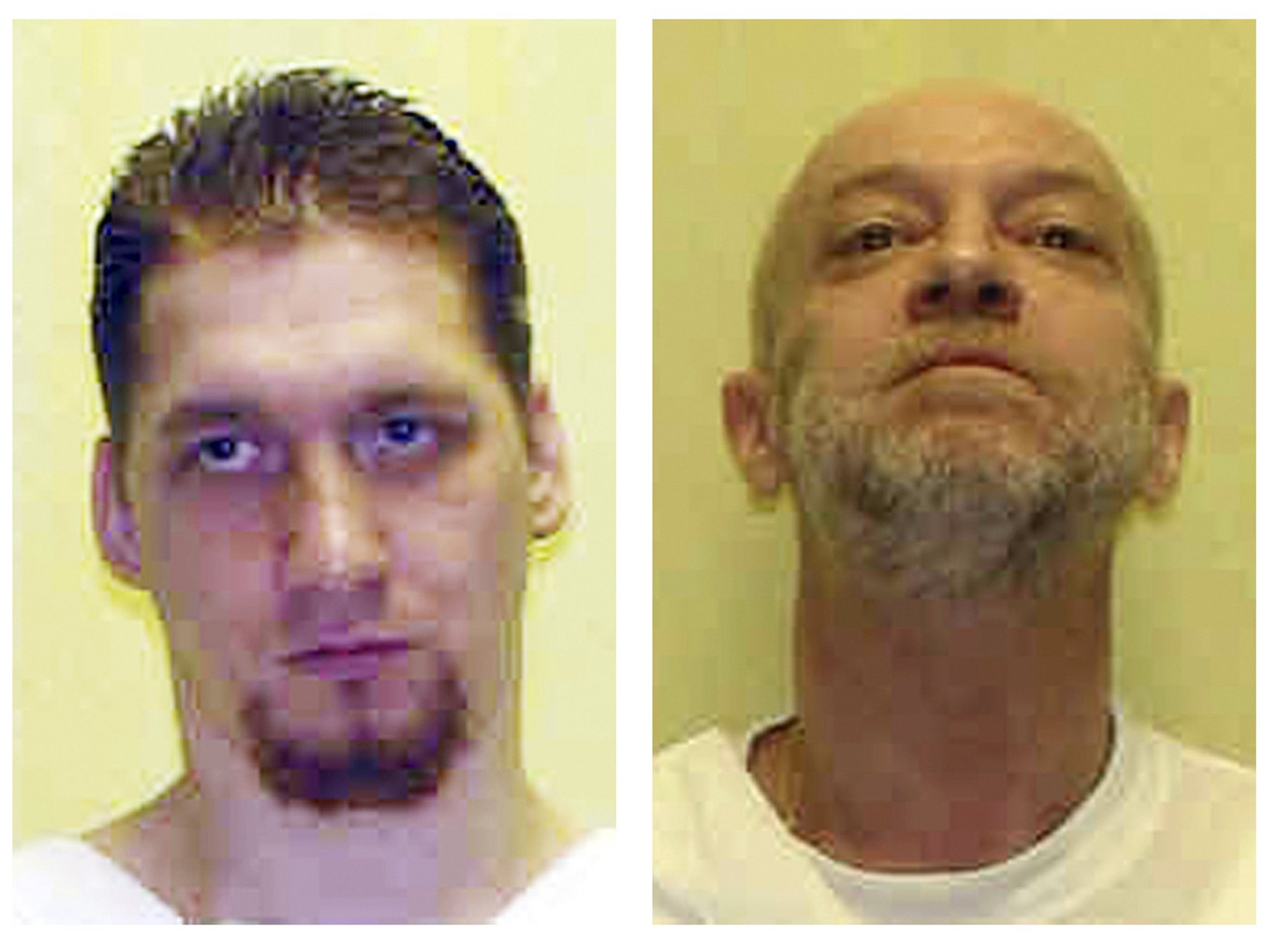 Death row inmates Ronald Phillips (left) and Raymond Tibbetts. Their executions are scheduled later this year but, with Ohio's supply of lethal injection drugs expiring, the state won't be able to carry out executions under its current system