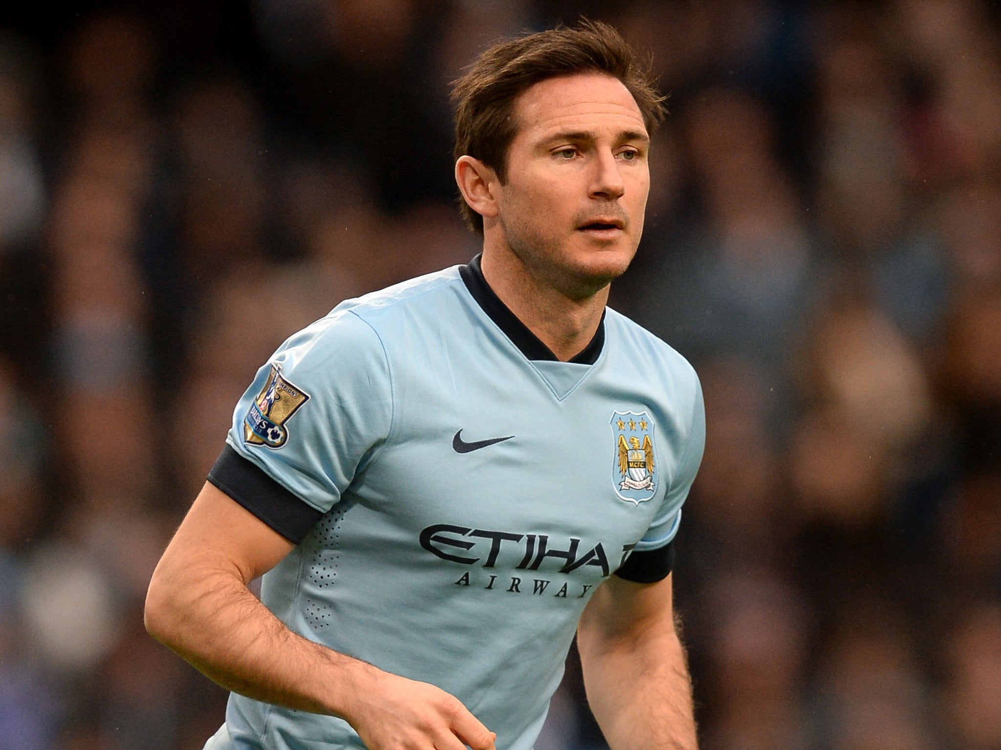Frank Lampard was due to join New York City on 1 January, but Manchester City have kept him