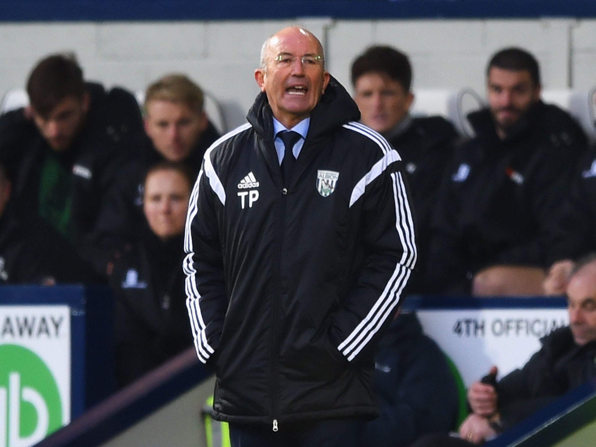 New West Brom manager Tony Pulis