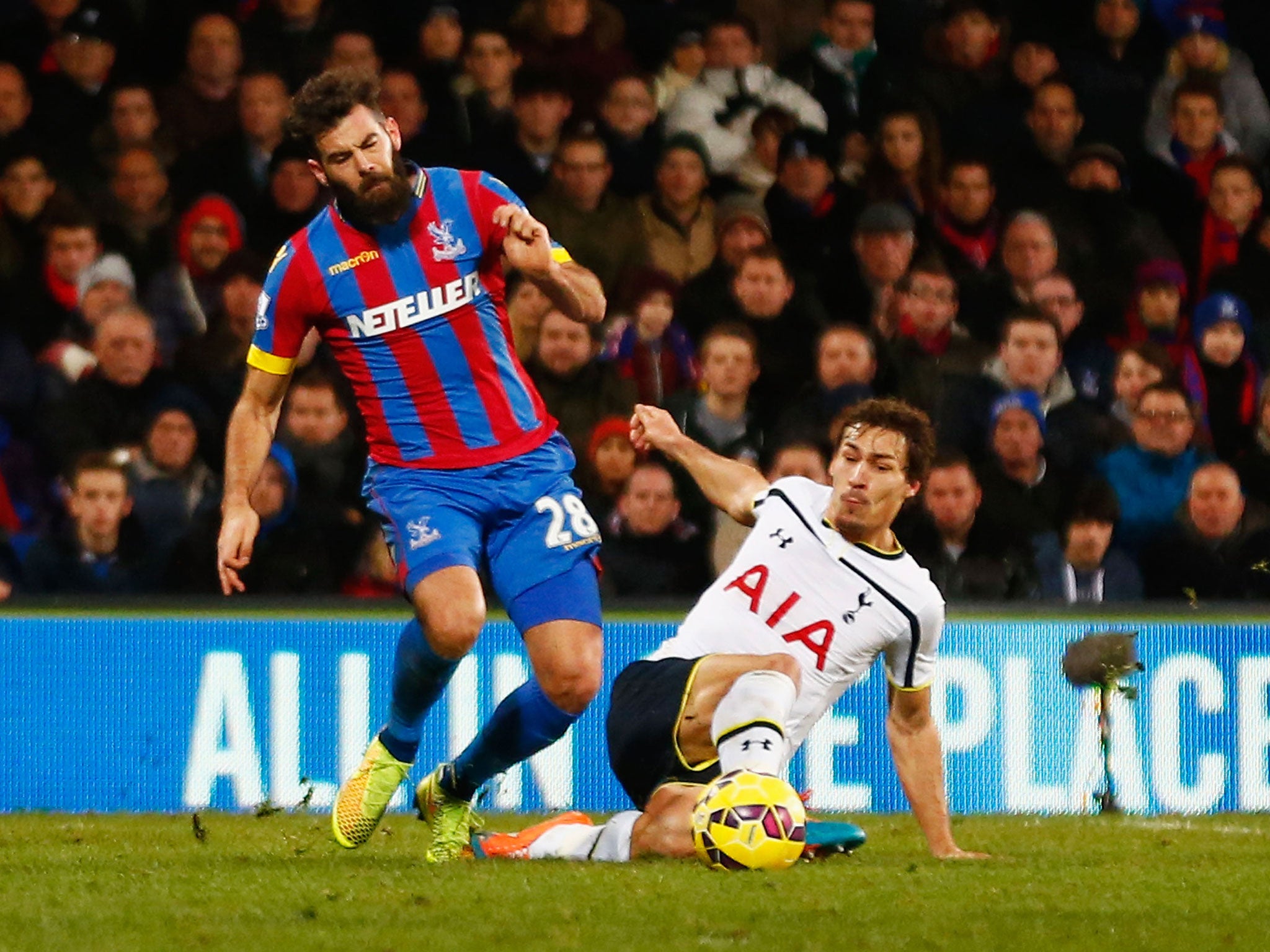 Joe Ledley was on-song for Palace