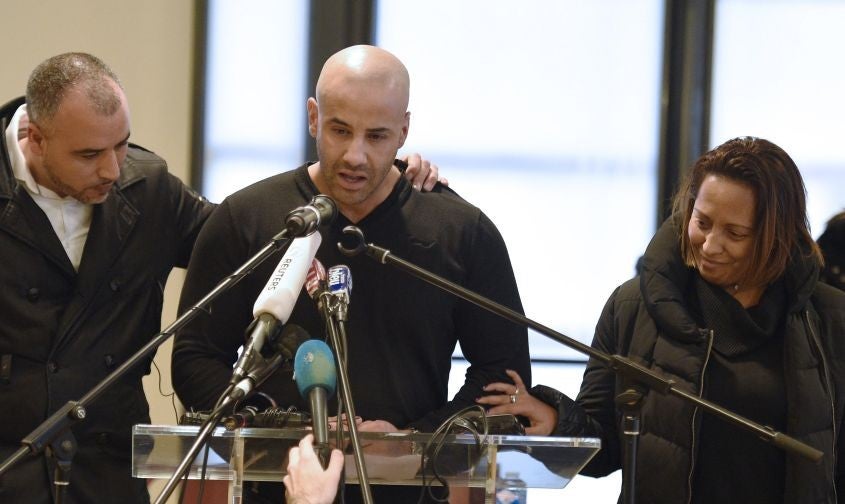 Malek Merabet speaks about the death of his police officer brother Ahmed in the Charlie Hebdo magazine attacks