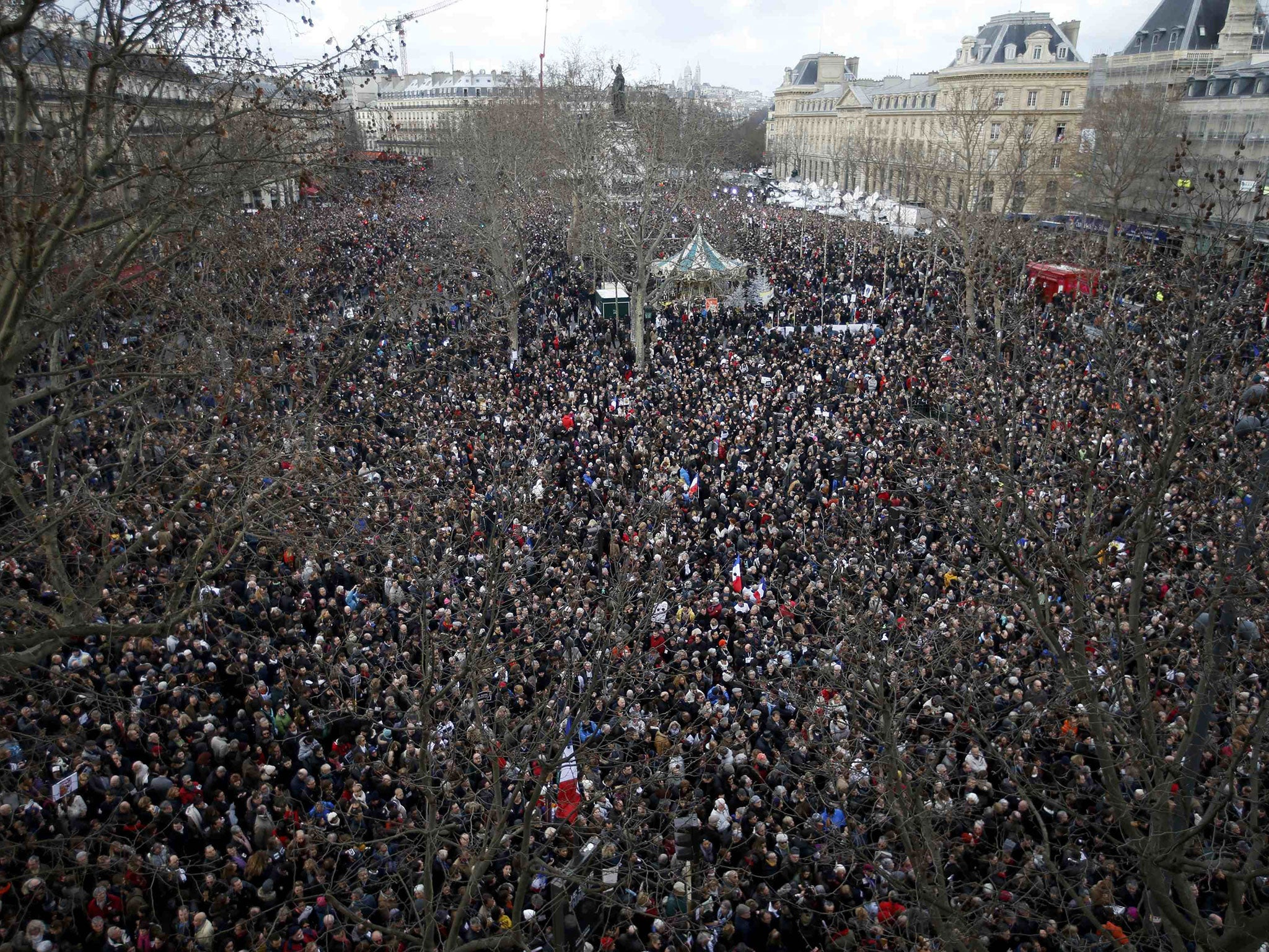 A million people are expected to take part of today's demonstrations