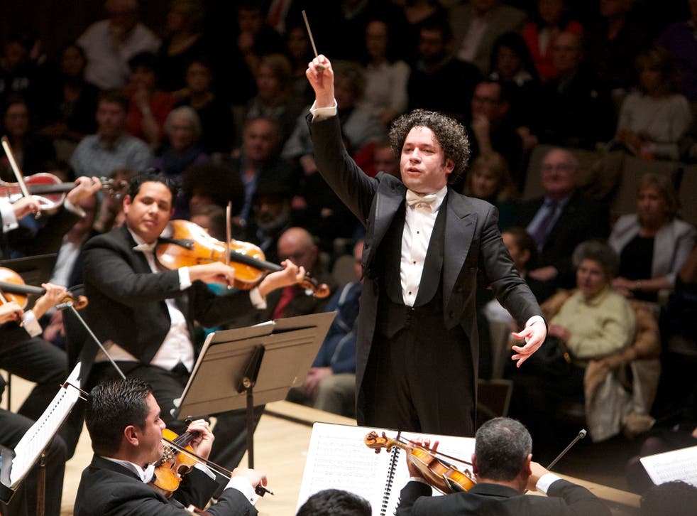 Gustavo Dudamel conducts the Simón Bolívar Orchestra