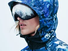 Stylish ski and snowboarding gear: Jackets, goggles and boots
