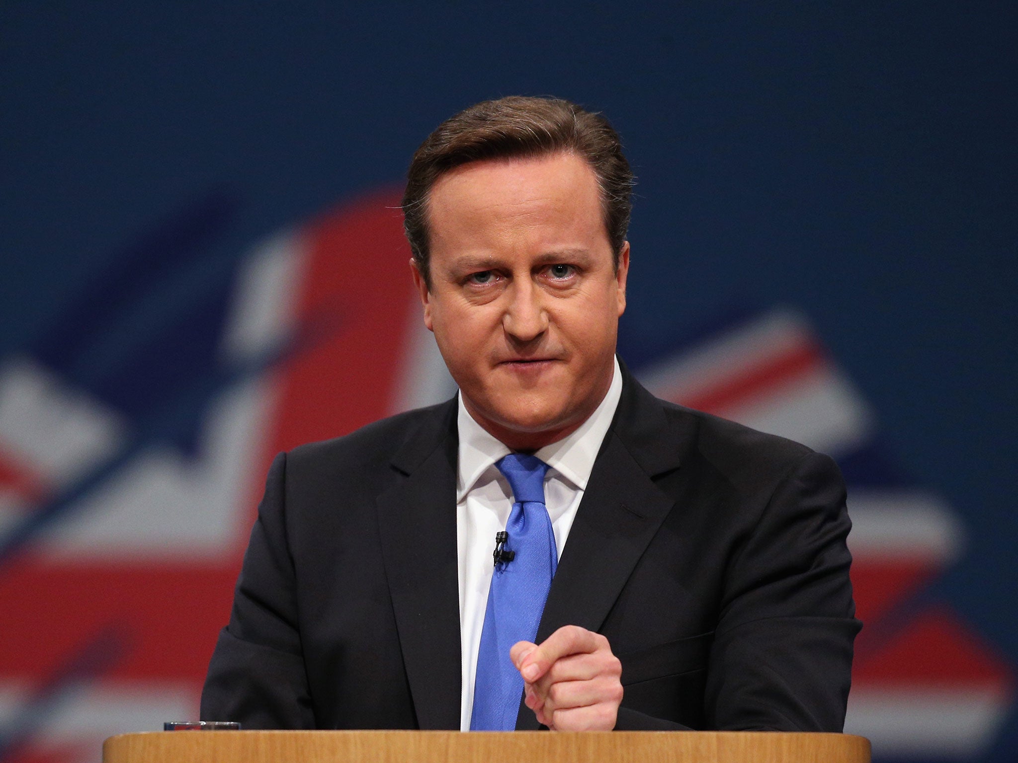 David Cameron said young people need 'order and discipline'