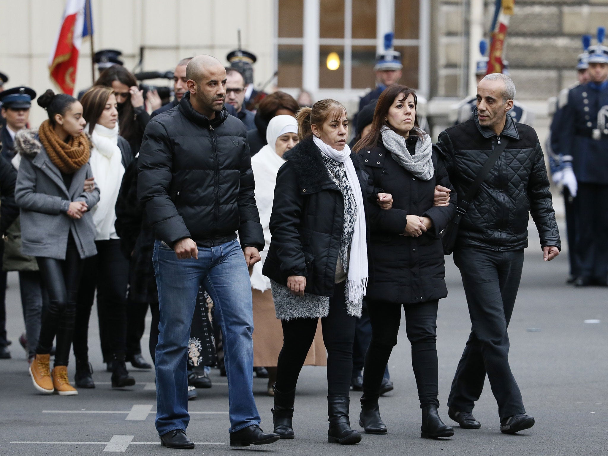 The family of one of the Police officers killed in the recent Islamist attacks