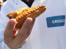 Greggs shares jump as salad and yoghurt boost sales
