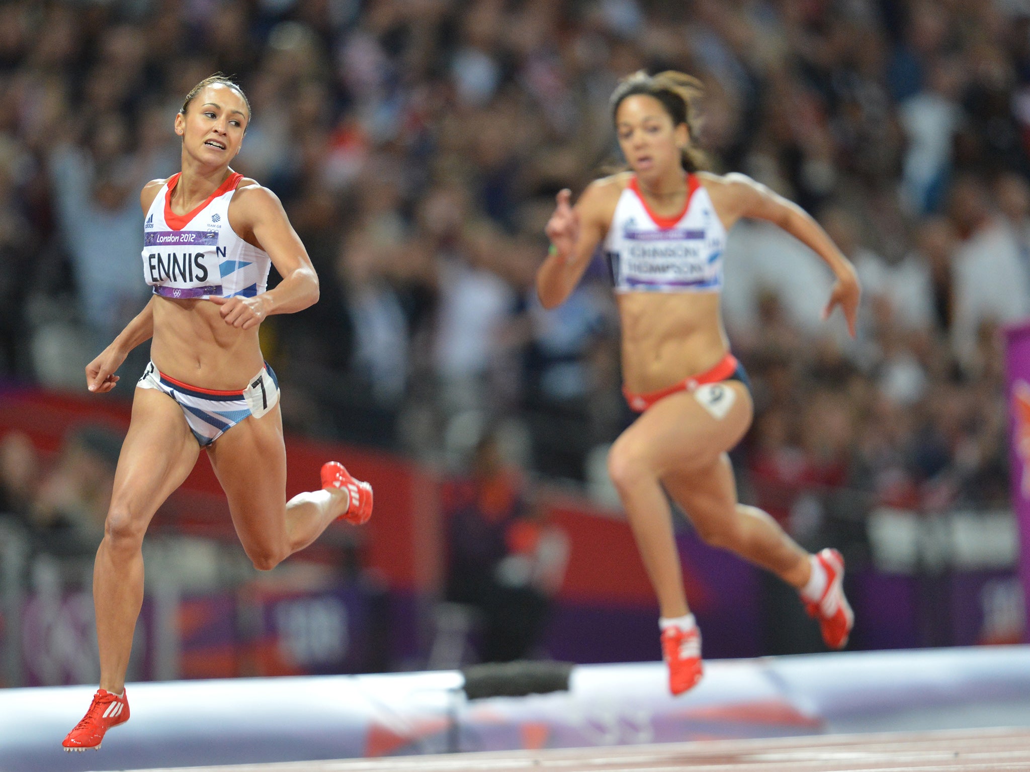 The pair head-to-head at London 2012