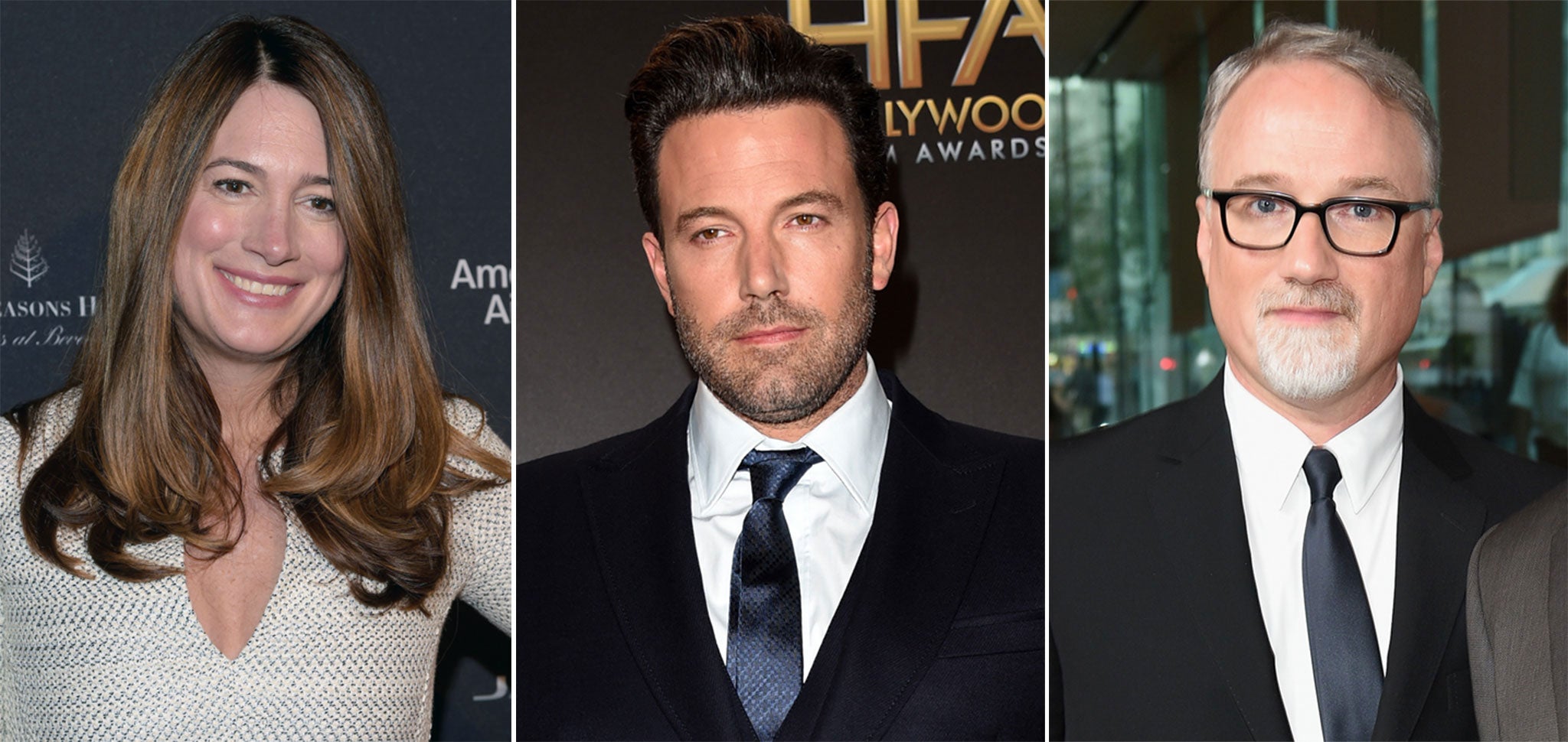 Gillian Flynn, Ben Affleck and David Fincher are working on a reboot of Strangers on a Train