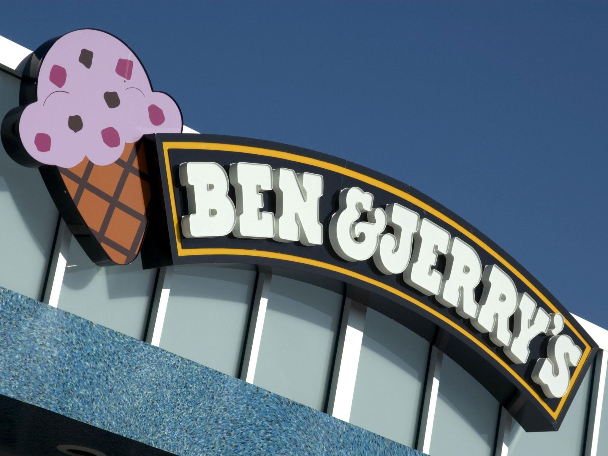 Keeping it afloat: Unilever blamed bad weather for poor sales of ice cream, though Ben & Jerry's sells well all-year round