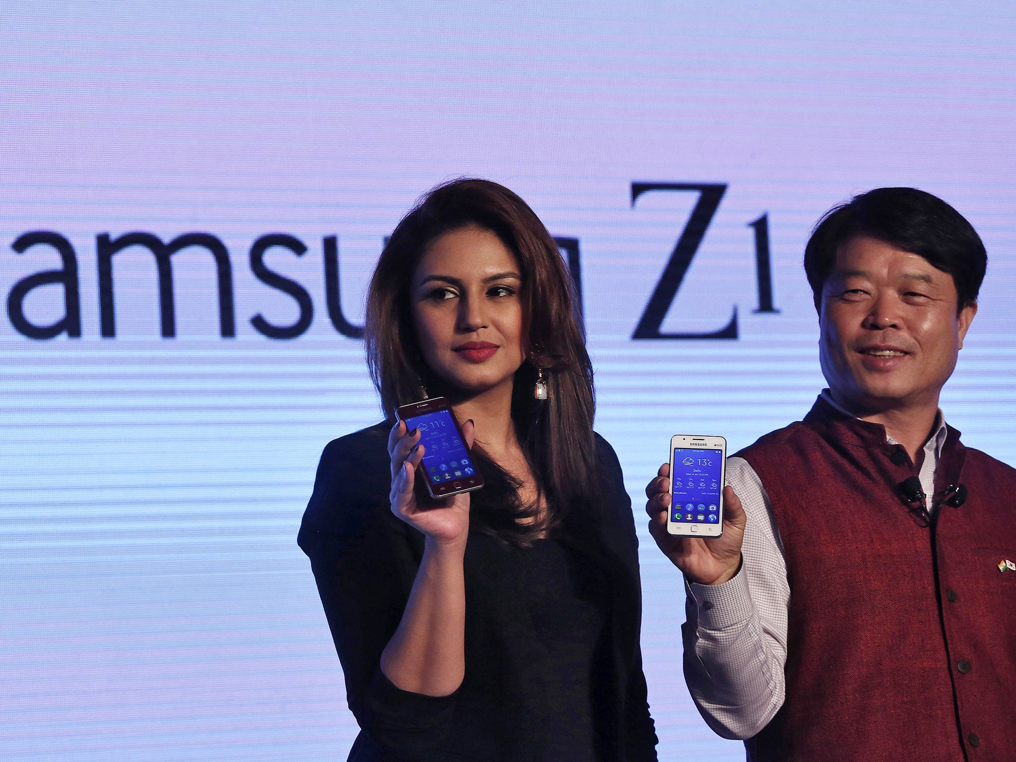 Samsung Z1 at its release