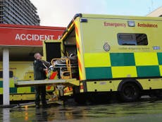 NHS staff are working unpaid to help avert an A&E crisis