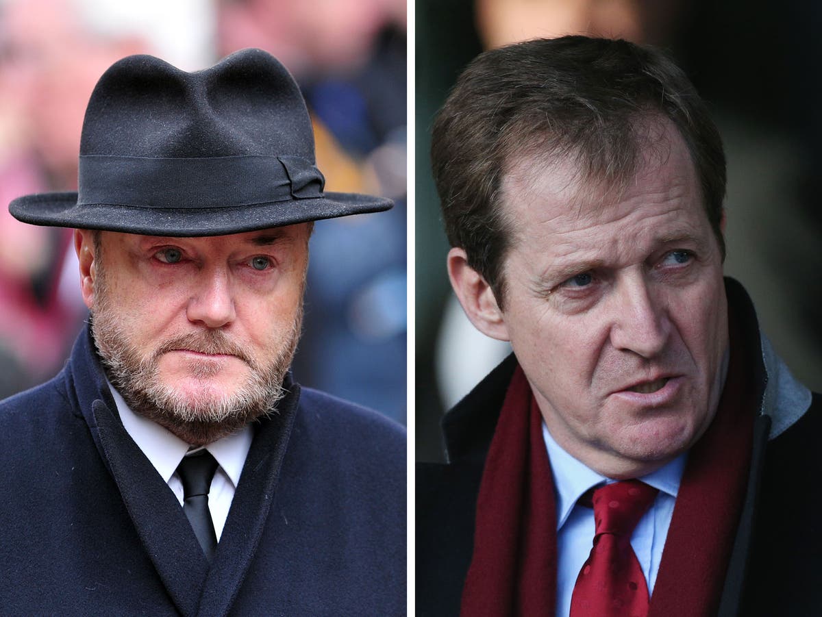 Alastair Campbell trolls 'pathetic little man' George Galloway on