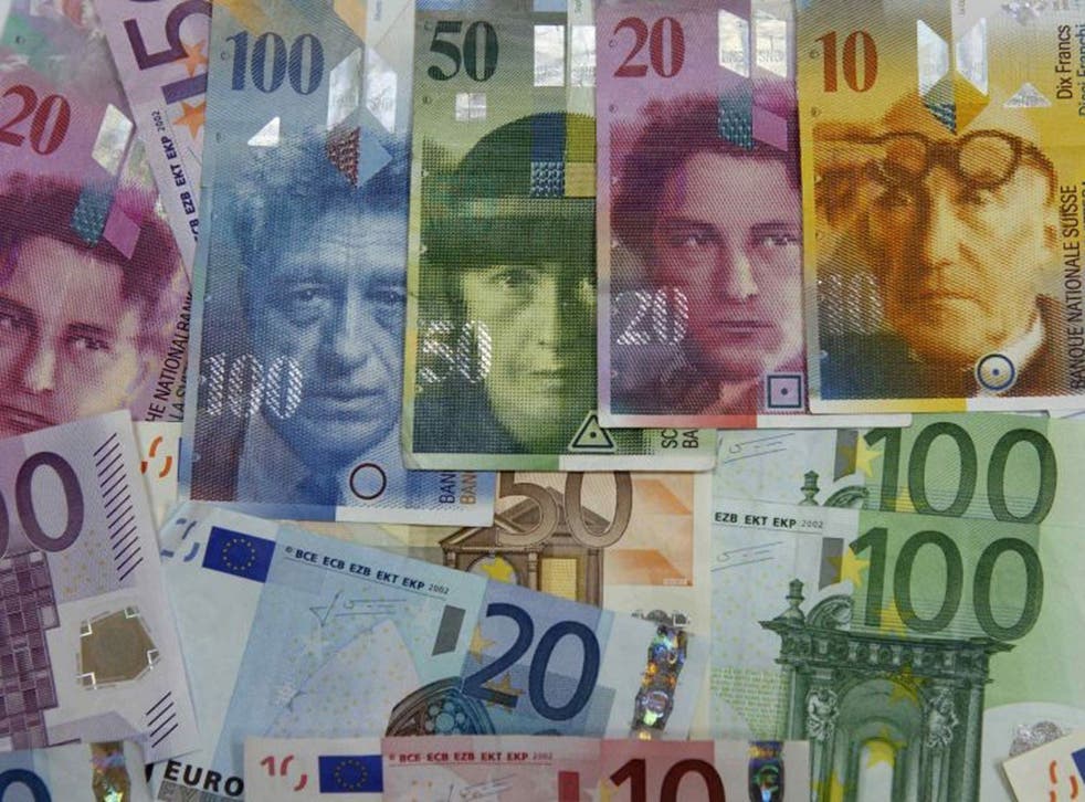 Swiss franc: National Bank causes earthquake in forex markets as it abandons cap on currency | The Independent | The Independent