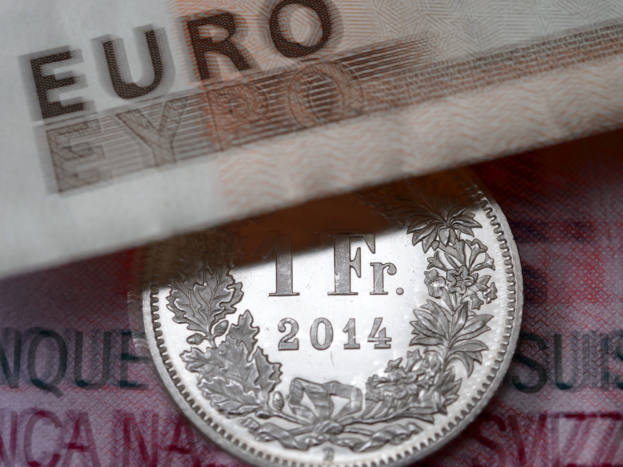 The Swiss National Bank scrapped its €1.20 ceiling against the euro in January