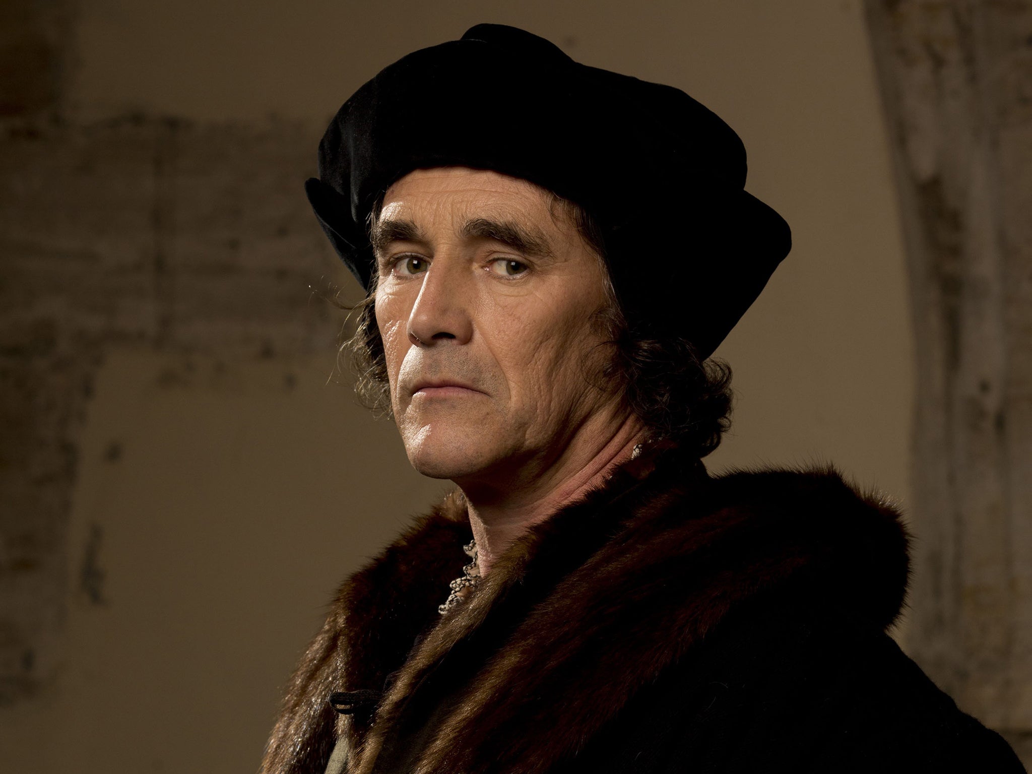 Wolf Hall's Thomas Cromwell played by Mark Rylance