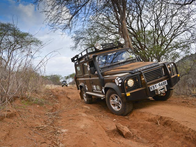 War horse: the Defender can tackle the toughest terrains