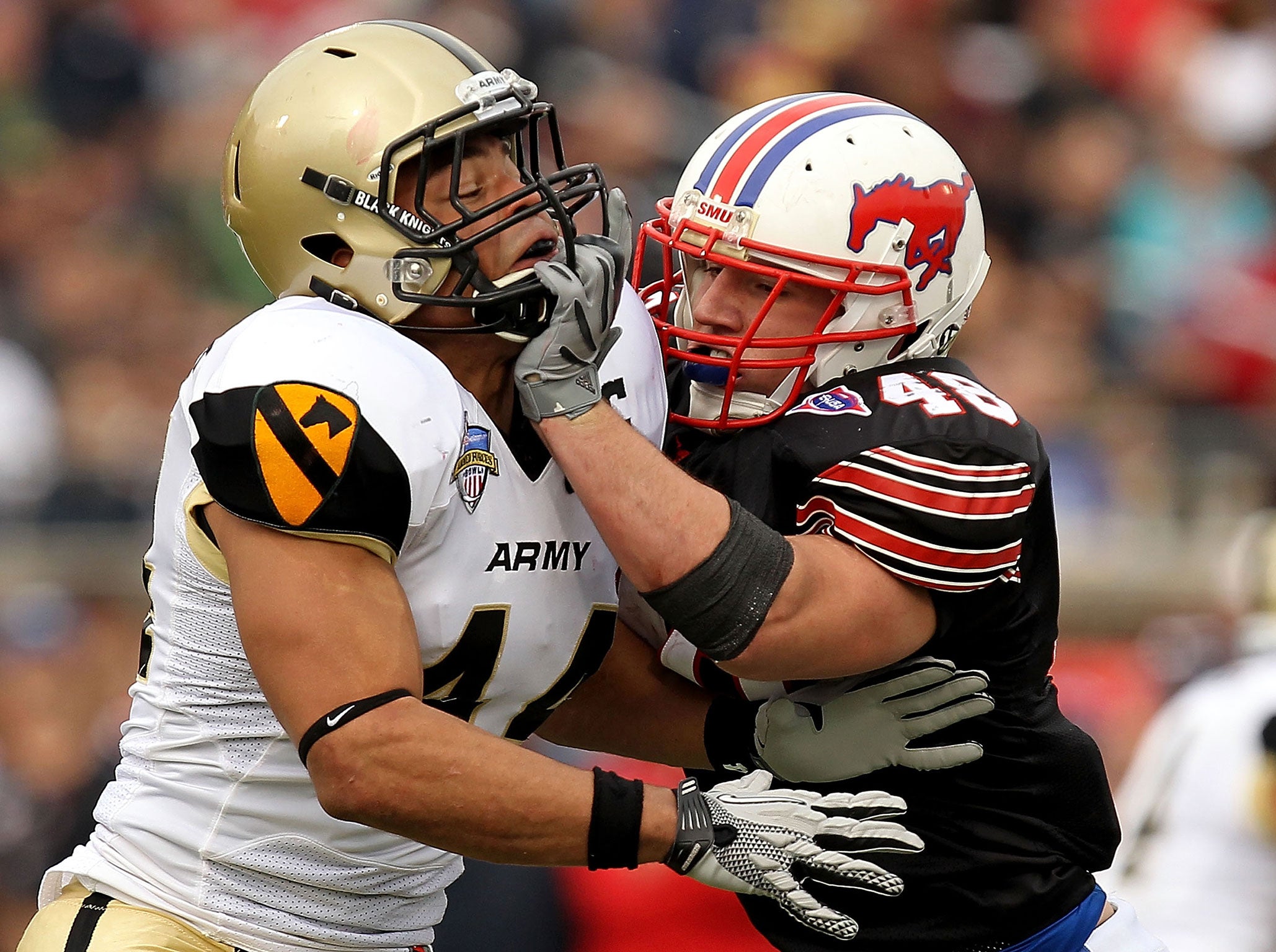 Josh McNary, (left) still serves in the National Guard as part of his military obligations