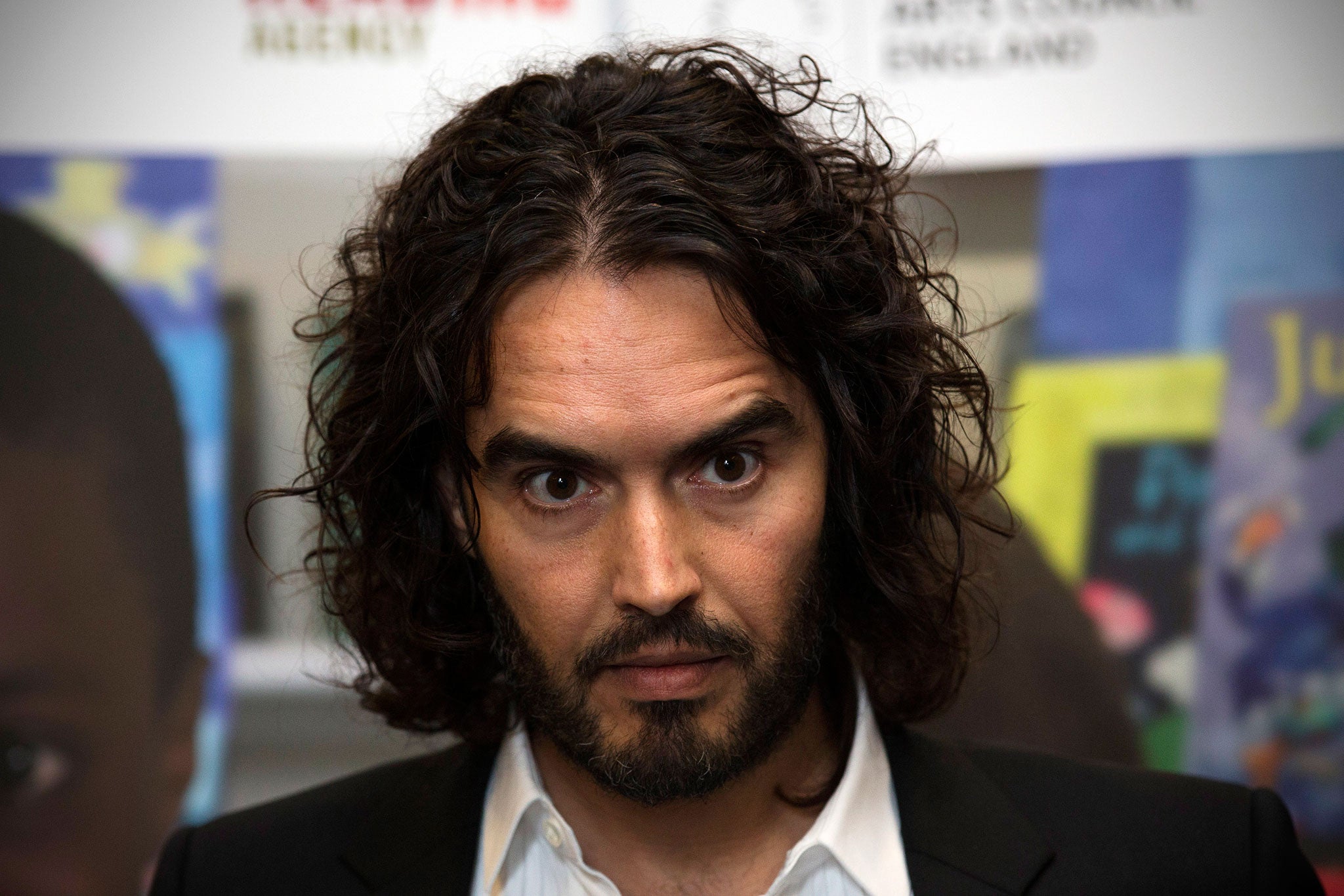 Any appearance by Russell Brand these days prompts one to accuse him of "sesquipedalian" talk (Getty)