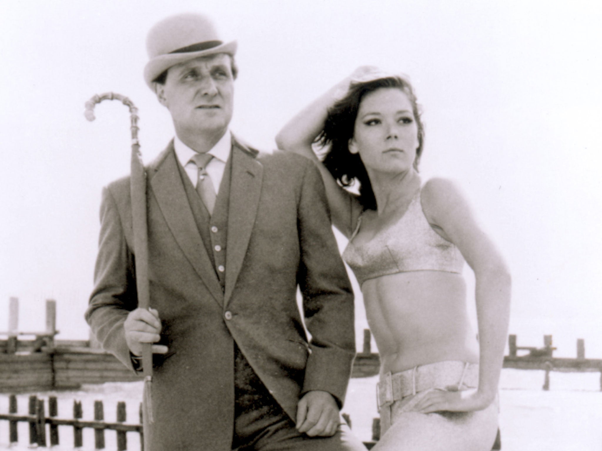 Patrick Macnee and Diana Rigg in 'The Avengers' (Rex Features)