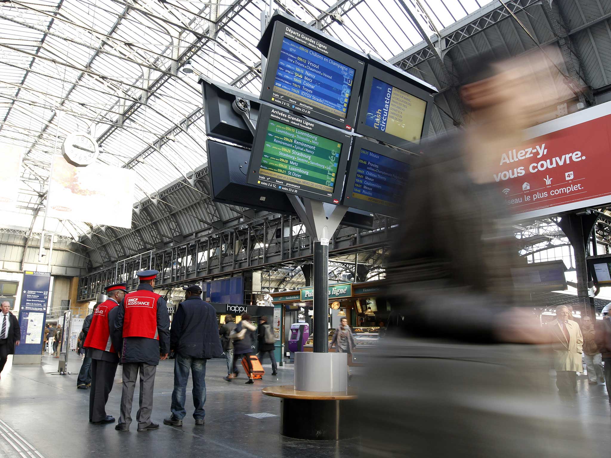 Gare de l’Est has been evacuated