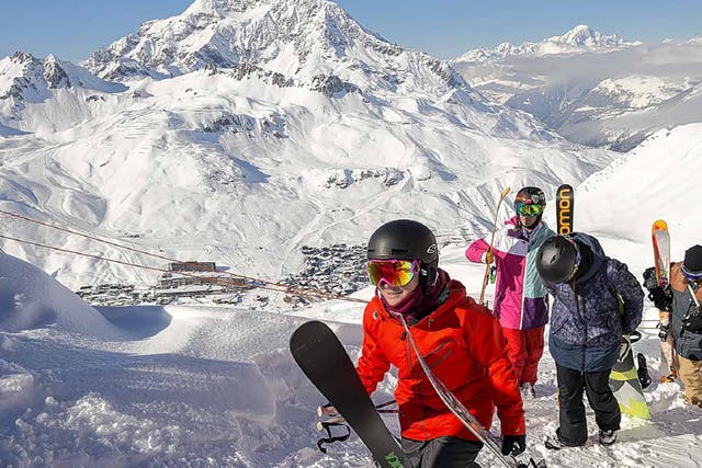 Tignes idol: a resort for skiing and partying
